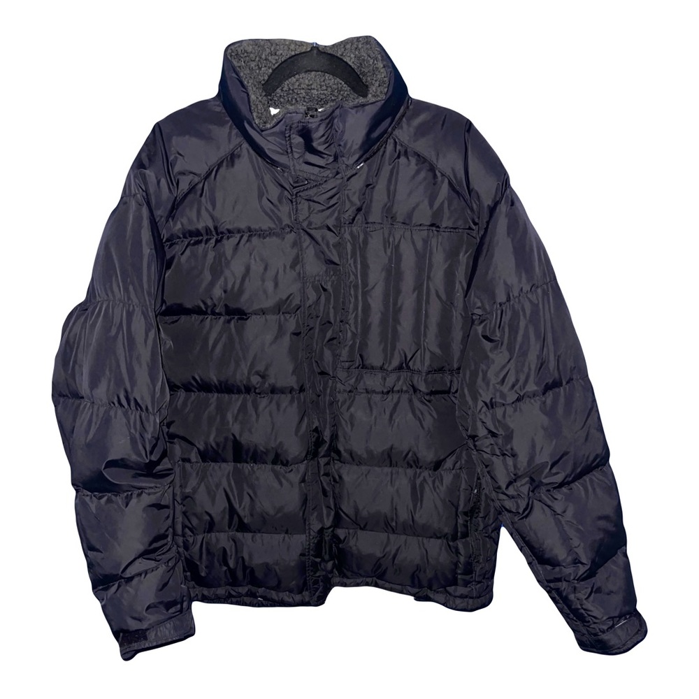 GAP Puffer Jacket Black Men’s Size L Pre-owned Xlnt Cond